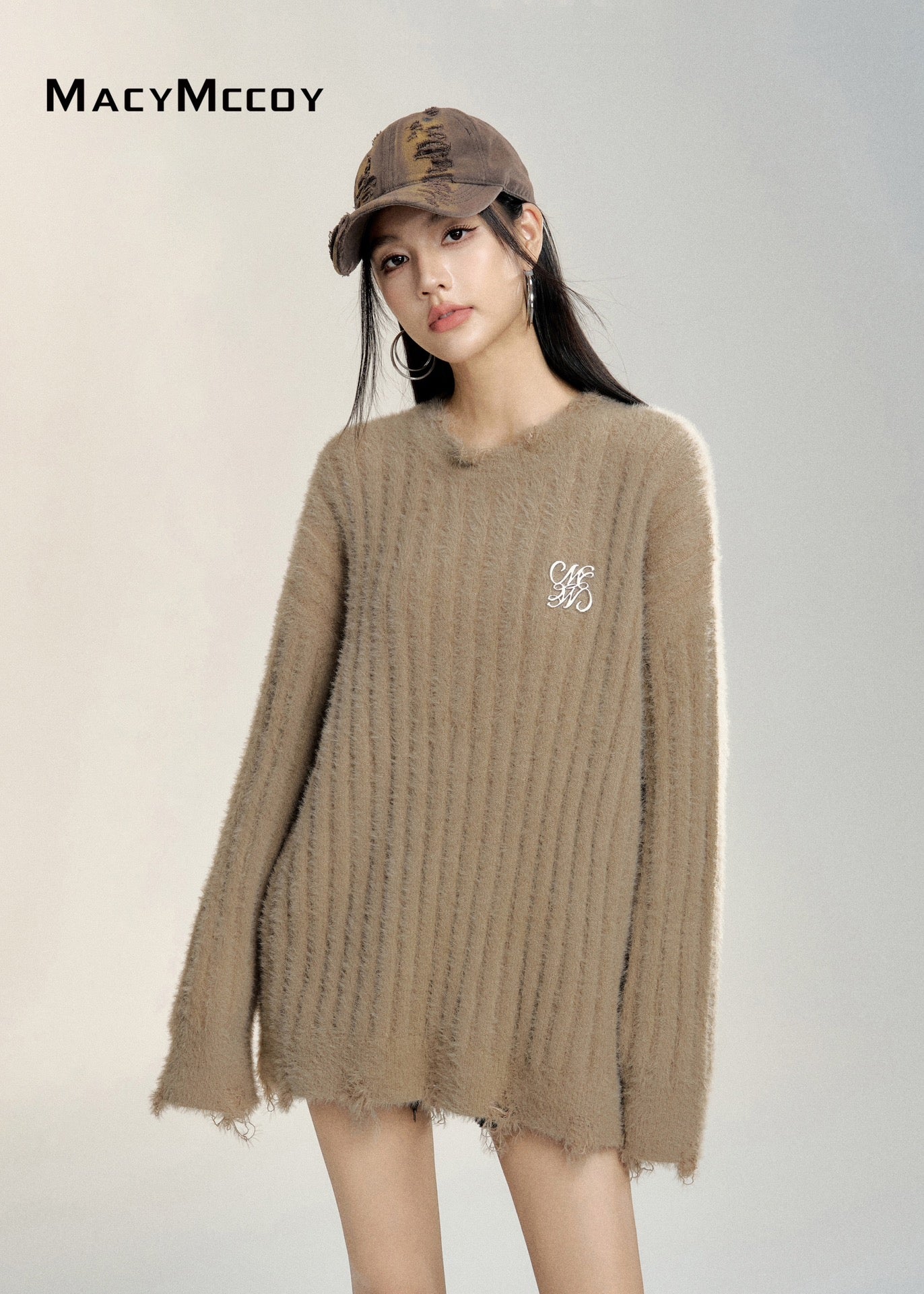 MacyMccoy 24FW Soft Minky Sweater(2color)