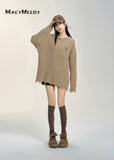 MacyMccoy 24FW Soft Minky Sweater(2color)