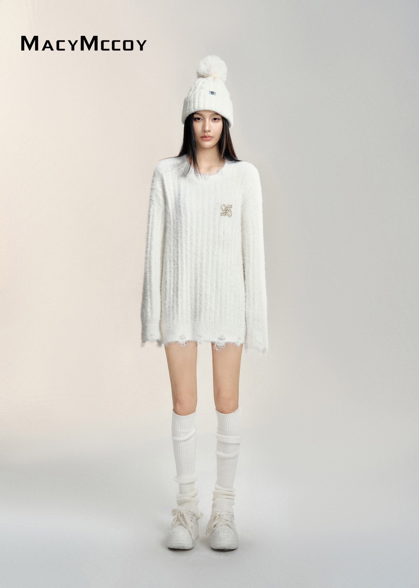 MacyMccoy 24FW Soft Minky Sweater(2color)