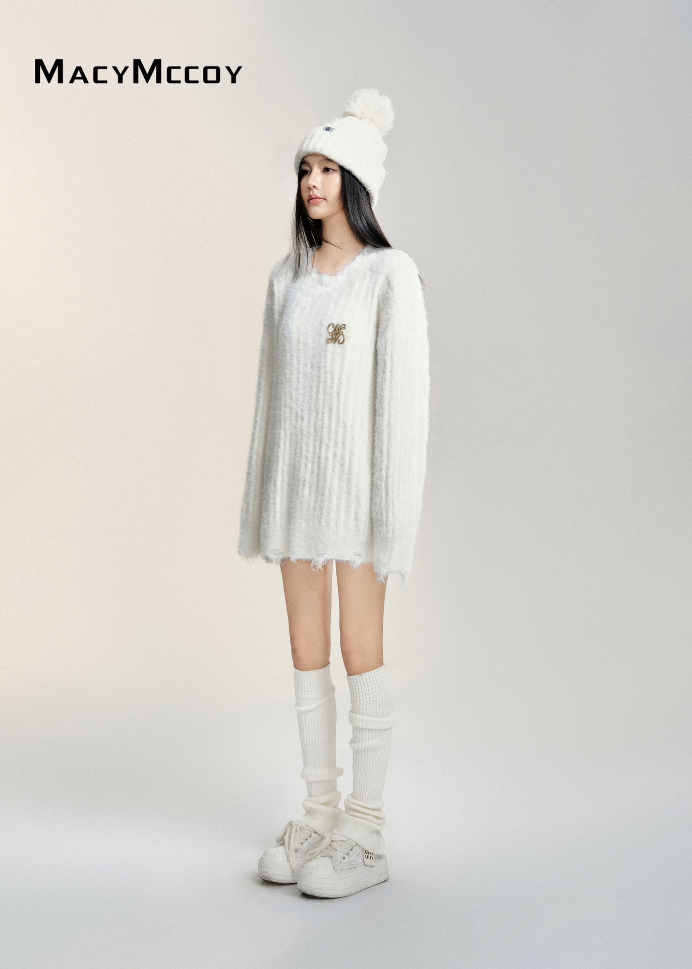 MacyMccoy 24FW Soft Minky Sweater(2color)