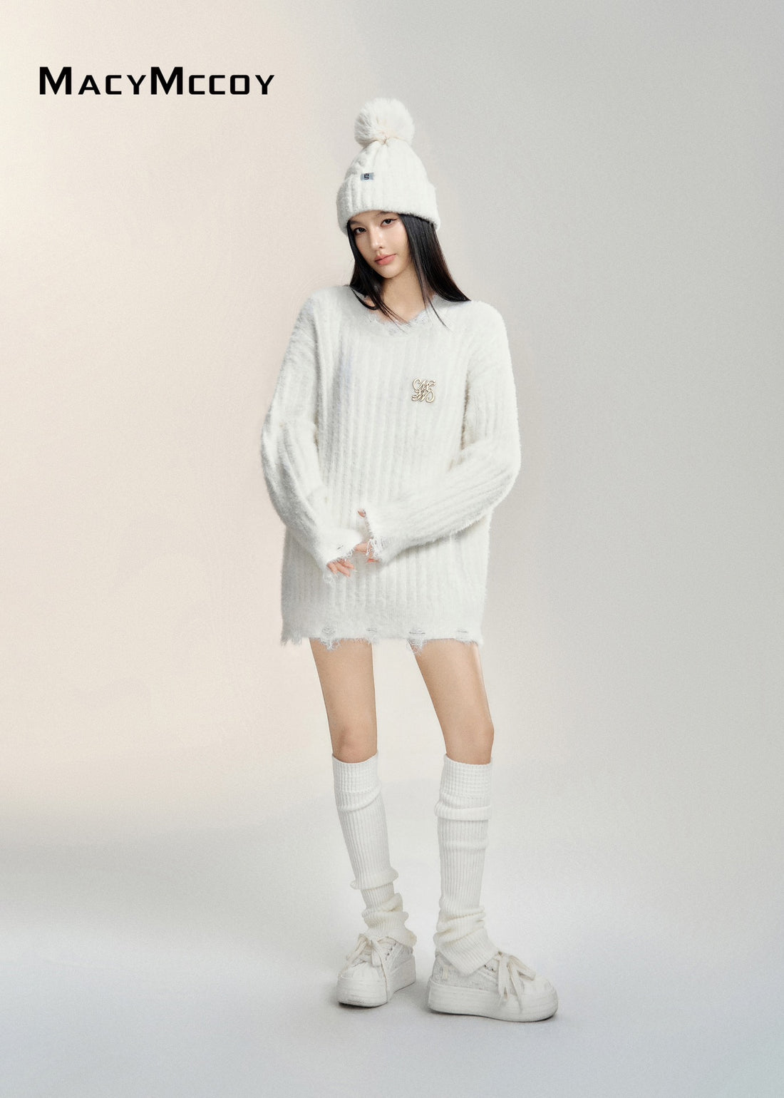 MacyMccoy 24FW Soft Minky Sweater(2color)