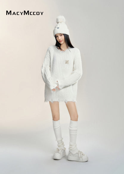 MacyMccoy 24FW Soft Minky Sweater(2color)