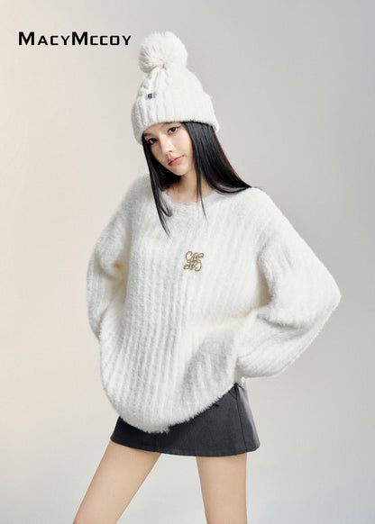 MacyMccoy 24FW Soft Minky Sweater(2color)