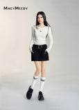 MacyMccoy 24FW Belt Mini Skirt(2color)