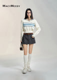 MacyMccoy 24FW Belt Mini Skirt(2color)