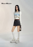 MacyMccoy 24FW Belt Mini Skirt(2color)