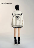 MacyMccoy 24FW Heart Baseball Jacket(2color)