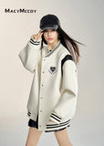 MacyMccoy 24FW Heart Baseball Jacket(2color)