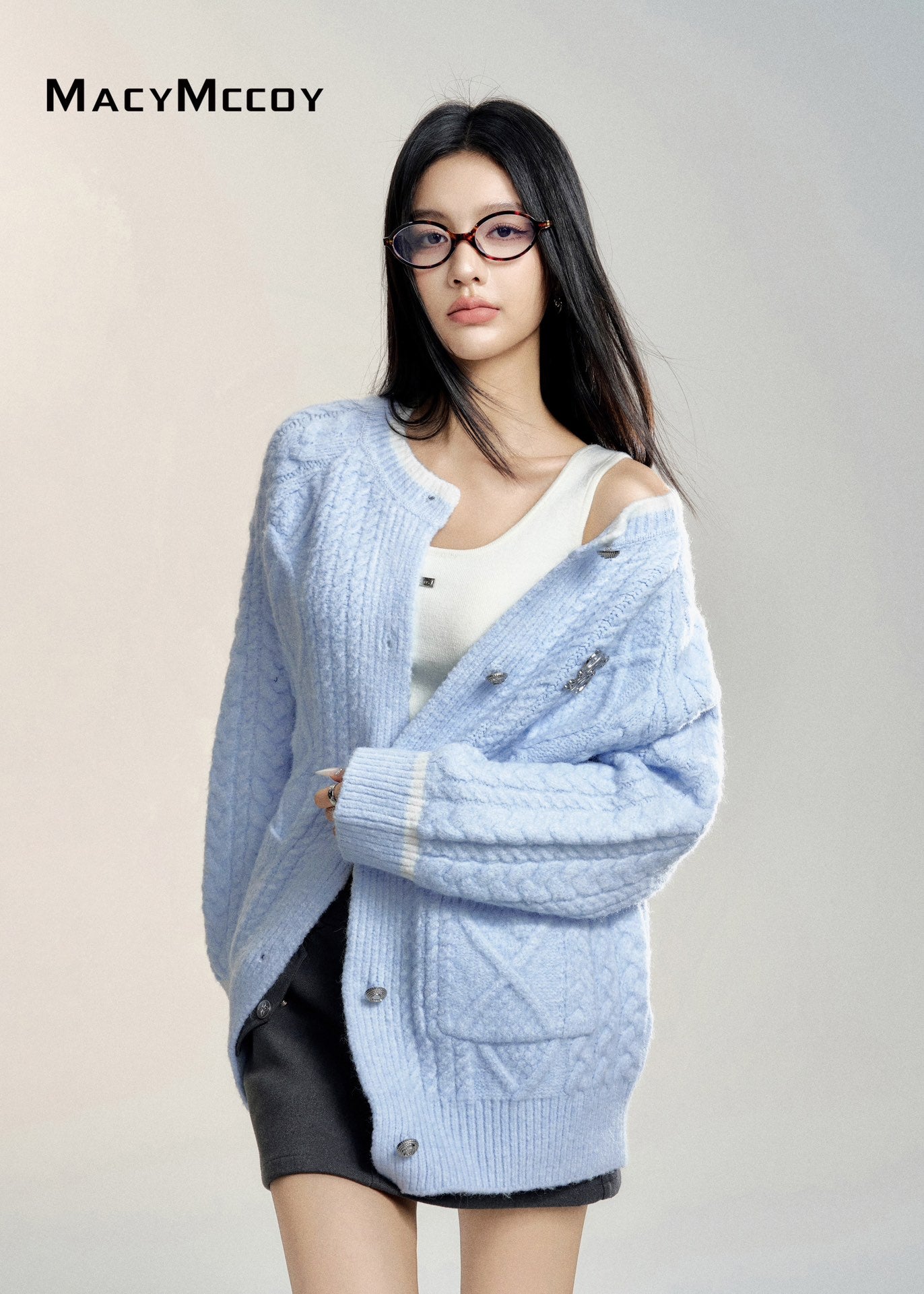 MacyMccoy 24FW Knit Cardigan(2color)