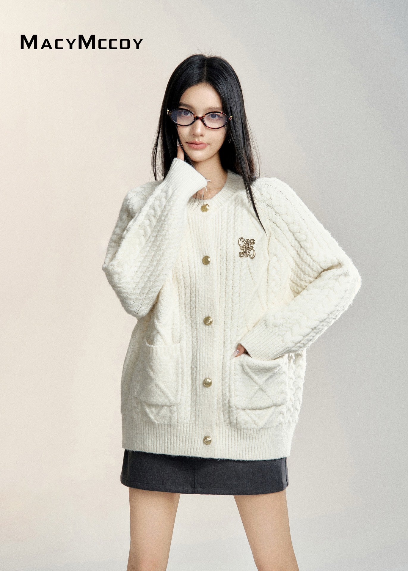 MacyMccoy 24FW Knit Cardigan(2color)