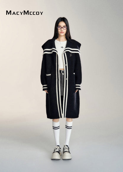 MacyMccoy 24FW Contrast Oversize Coat