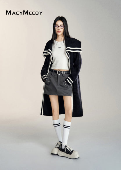 MacyMccoy 24FW Contrast Oversize Coat