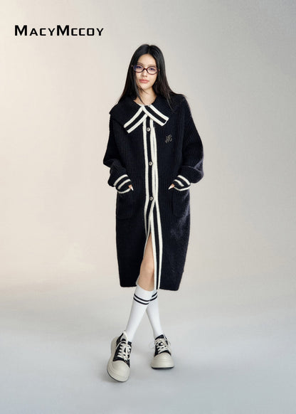 MacyMccoy 24FW Contrast Oversize Coat