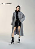 MacyMccoy 24FW Tweed Maxi Coat(2color)