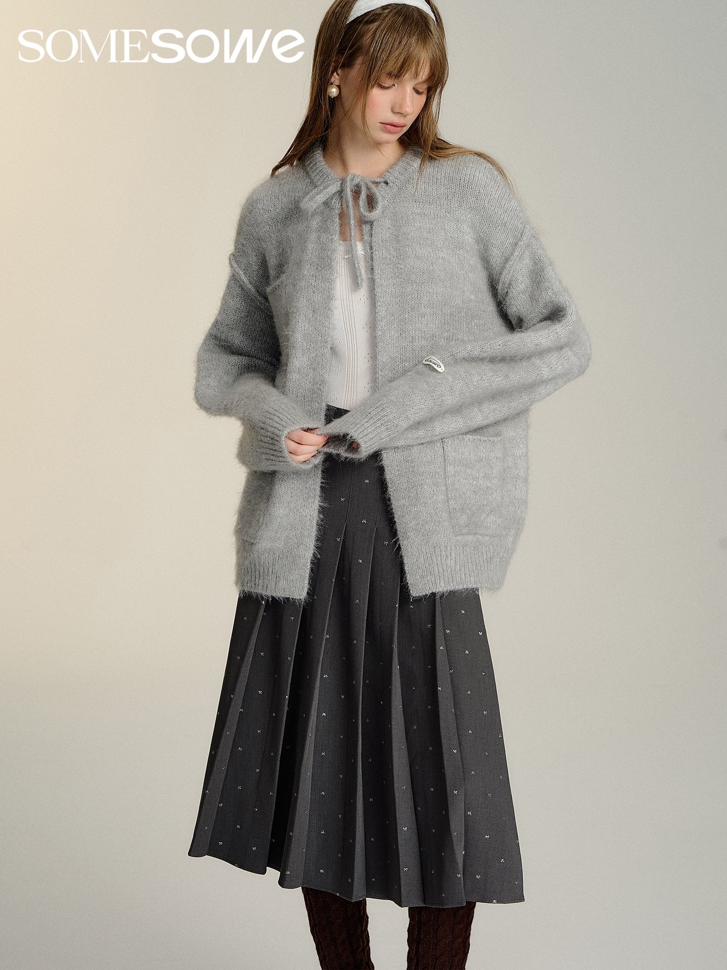 SOMESOWE Oversized Cardigan