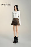 MacyMccoy 24FW Belt Pleated Skirt