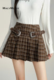 MacyMccoy 24FW Belt Pleated Skirt