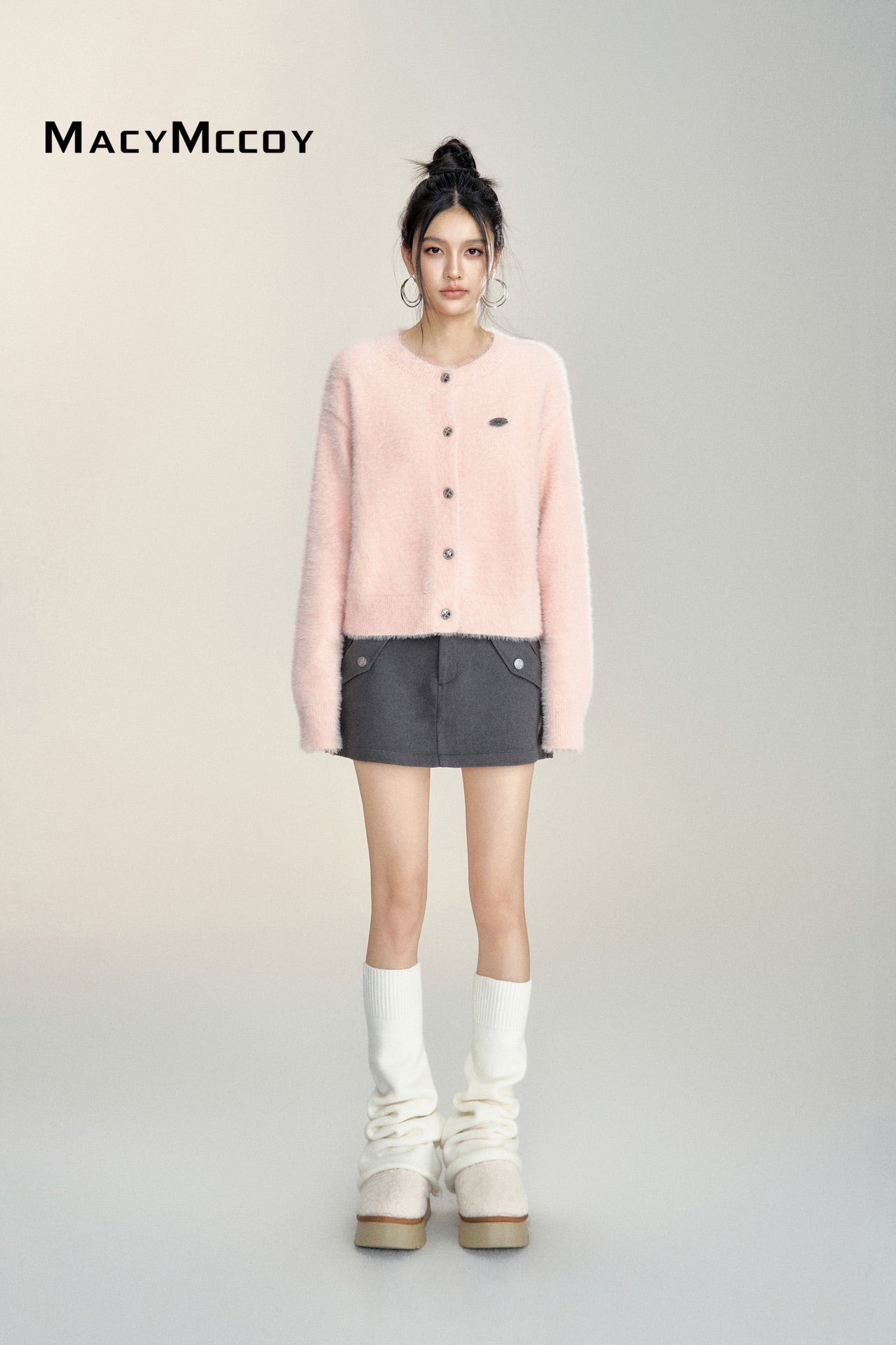 MacyMccoy 24FW Soft Minky Cardigan(2color)