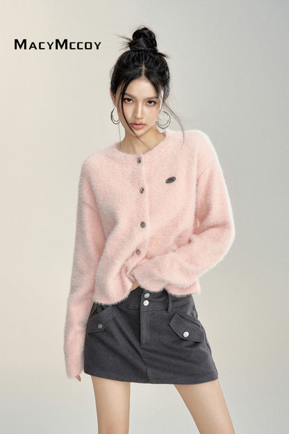 MacyMccoy 24FW Soft Minky Cardigan(2color)