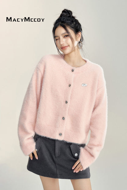 MacyMccoy 24FW Soft Minky Cardigan(2color)