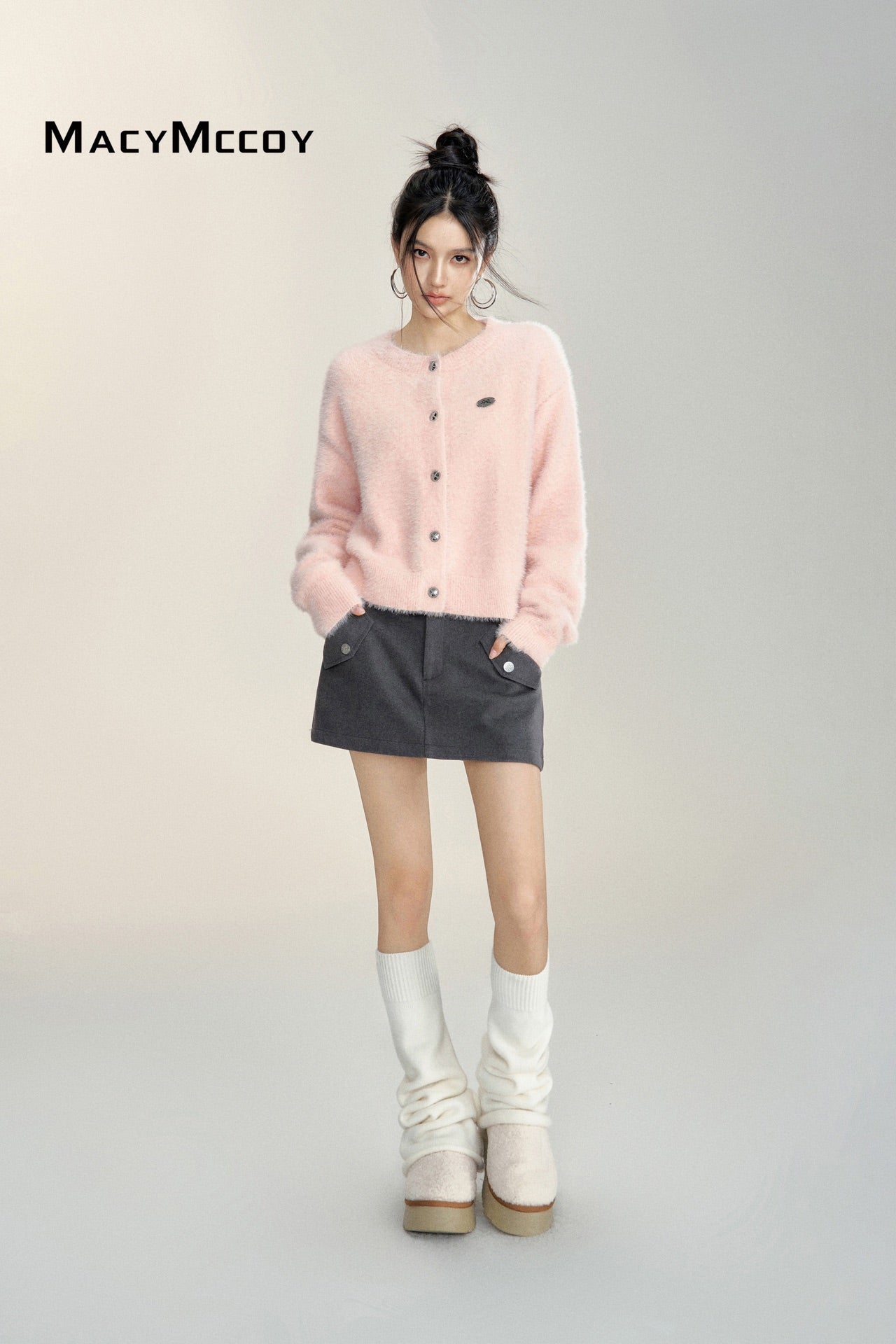 MacyMccoy 24FW Soft Minky Cardigan(2color)