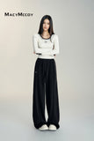 MacyMccoy Rough Edge Knit Pants(3color)