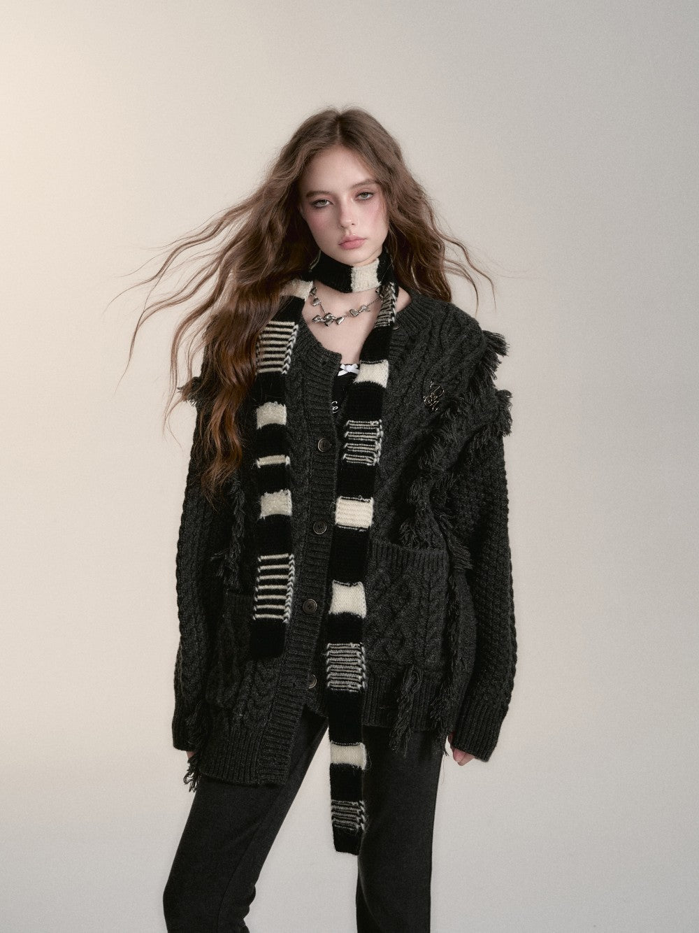 VIA PITTI V24DK170 Sweater Cardigan
