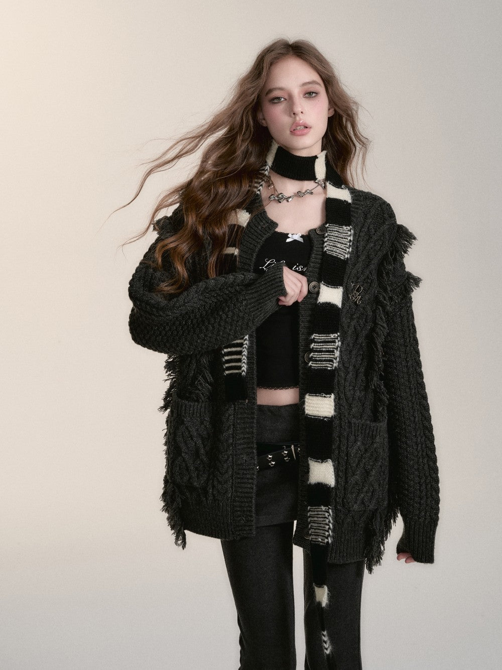 VIA PITTI V24DK170 Sweater Cardigan