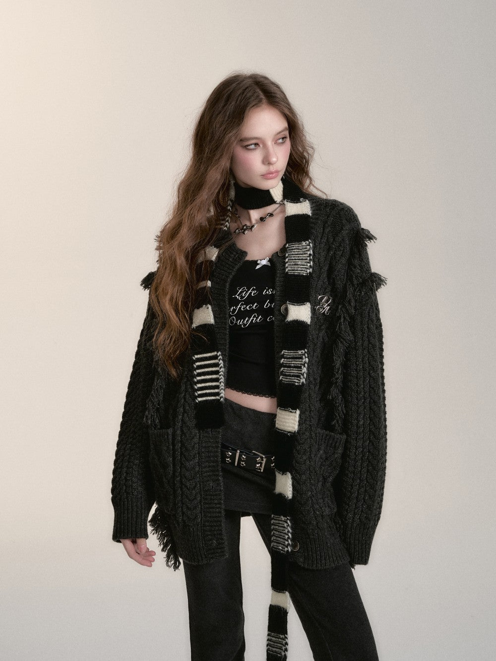VIA PITTI V24DK170 Sweater Cardigan