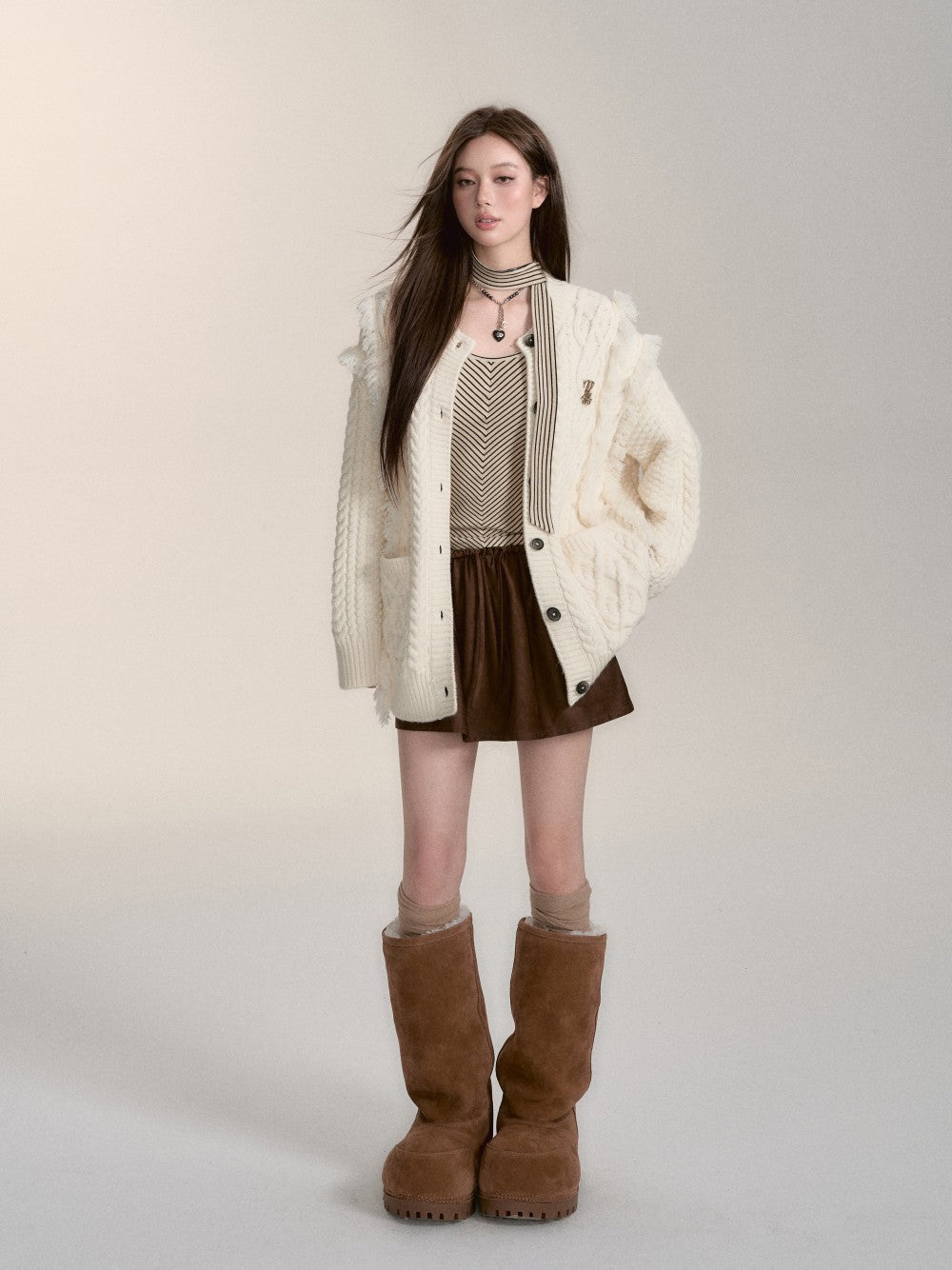 VIA PITTI V24DK170 Sweater Cardigan
