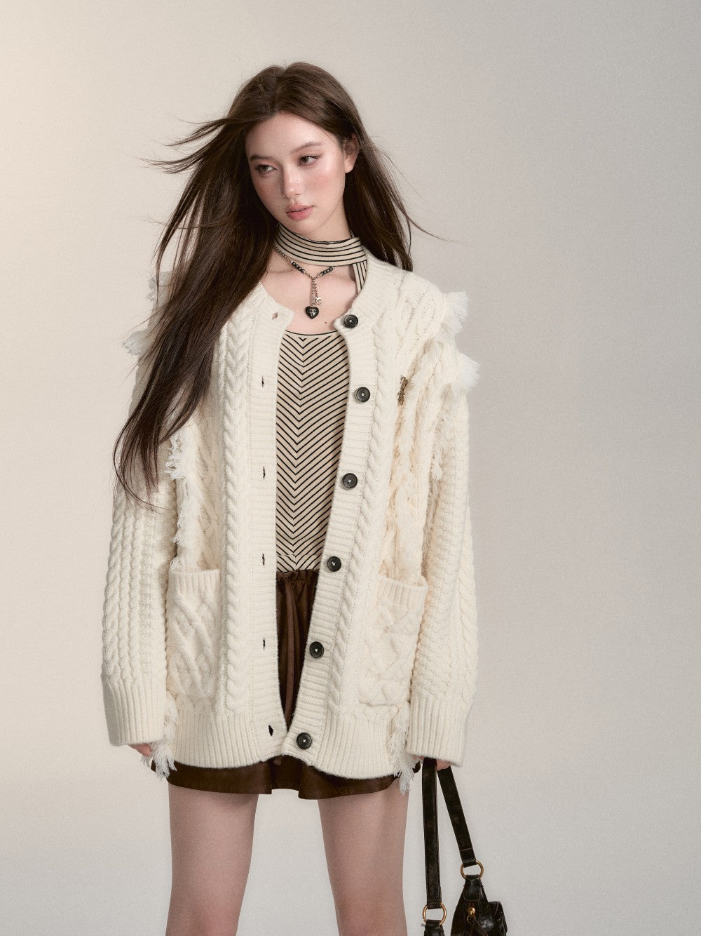 VIA PITTI V24DK170 Sweater Cardigan