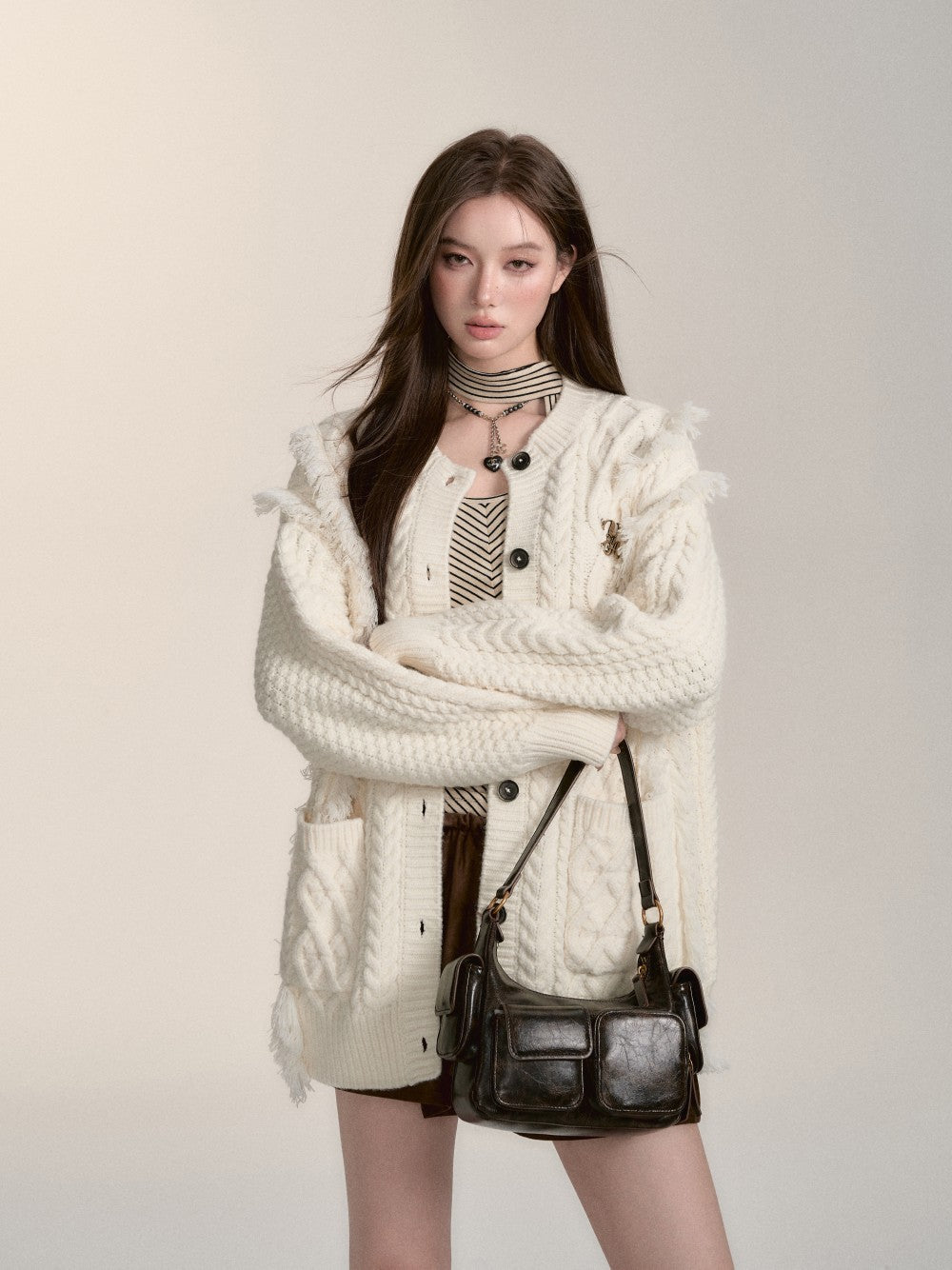 VIA PITTI V24DK170 Sweater Cardigan