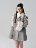 Lafreedom Snow White Midi Coat(2color)