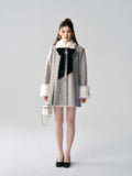 Lafreedom Snow White Midi Coat(2color)