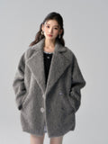 Lafreedom LAC341008 Diamante Button Coat(3color)