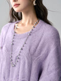 Lafreedom LAF341005 Feather Oversize Sweater(3color)