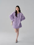 Lafreedom LAF341005 Feather Oversize Sweater(3color)