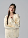 Lafreedom LAF341001 Cardigan with Scarf(2color)