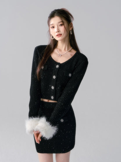 Lafreedom LAC341016 Black Knit Set(SEPERATE)