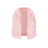 Mimi Plange Pink Fur Coat