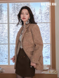 MAIDIREMAI MDM244MI1226 Brown Wool Coat