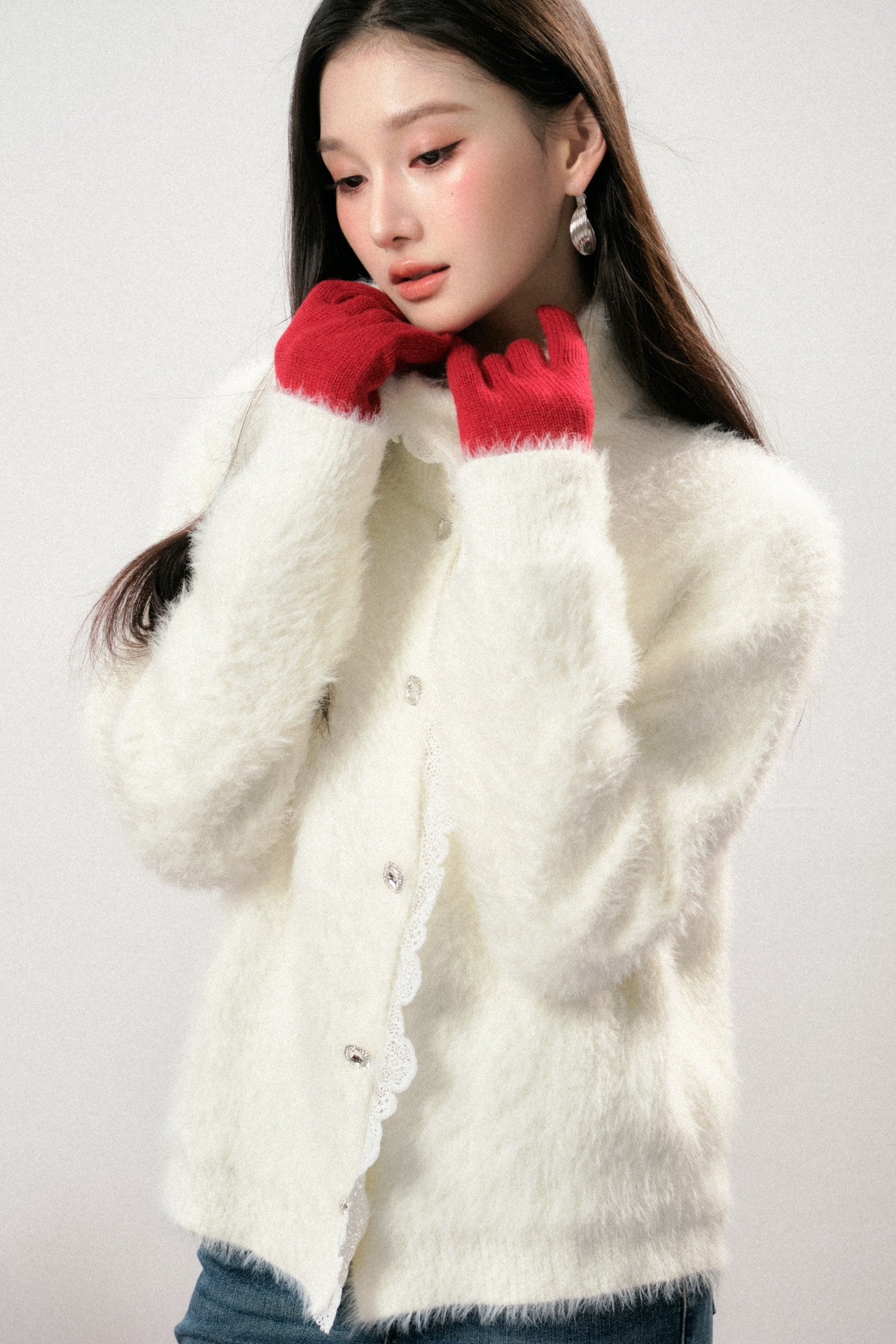 Lafreedom LAF341101 Snow White Cardigan