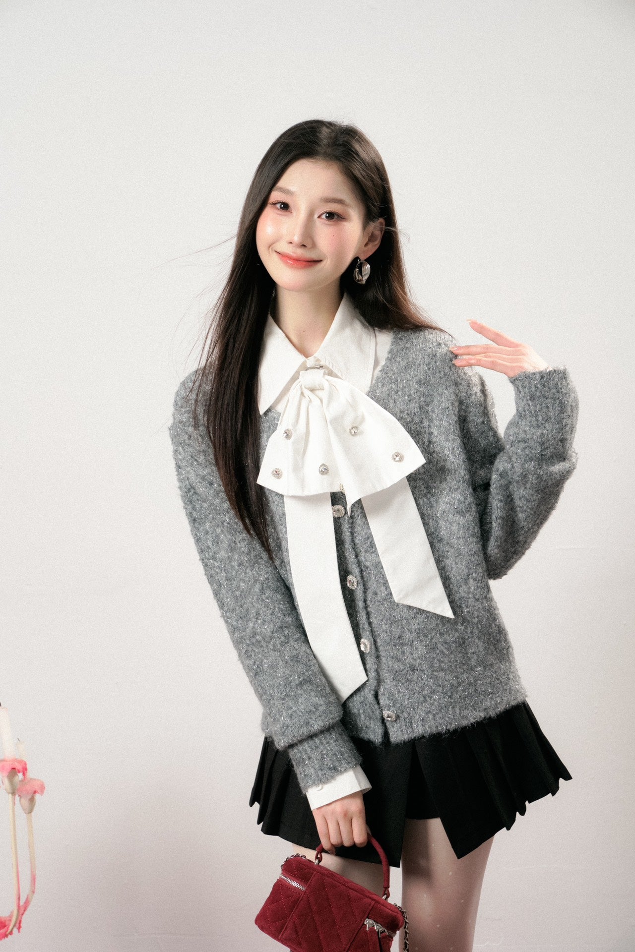 Lafreedom LAF34110 Grey Cardigan