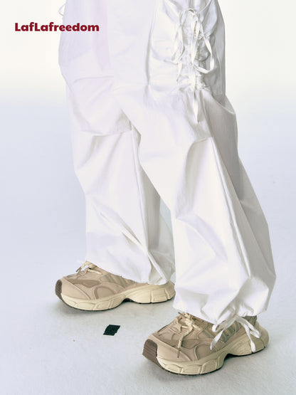 Lafreedom SALE LAF340522 Bow tie casual work pants