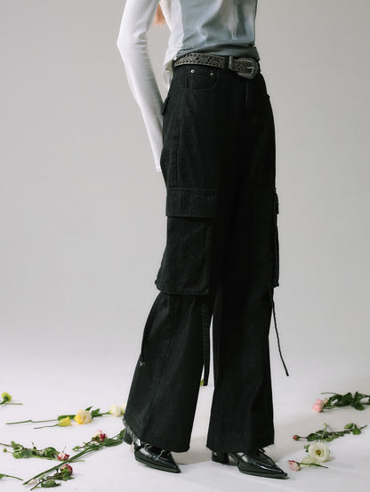 Lafreedom SALE LAF340304 Casual and minimalist workwear straight leg jeans