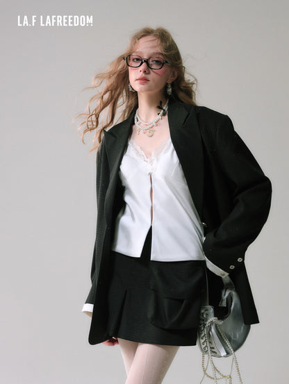 Lafreedom SALE LAF340217 Minimalist sparkling patchwork jacket