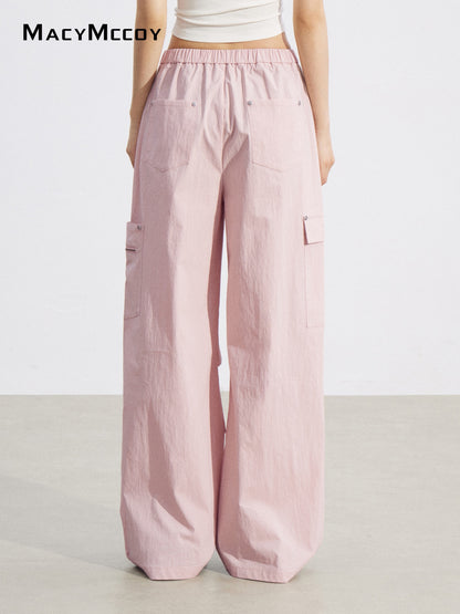 MacyMccoy MMC2026095 Pocket Cargo Pants(2color)
