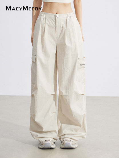 MacyMccoy MMC2026095 Pocket Cargo Pants(2color)