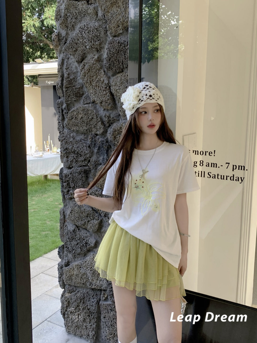 Leap Dream SALE ALD26004 Asymmetric Multi-Layer Tulle Skirt