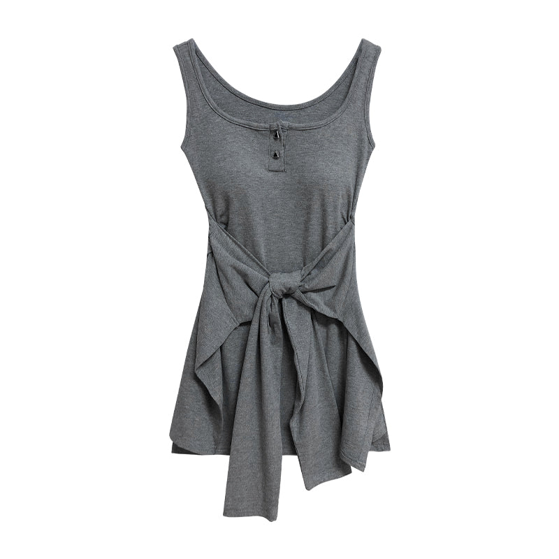 Leap Dream SALE ALD26003 Two-in-One Cami Dress